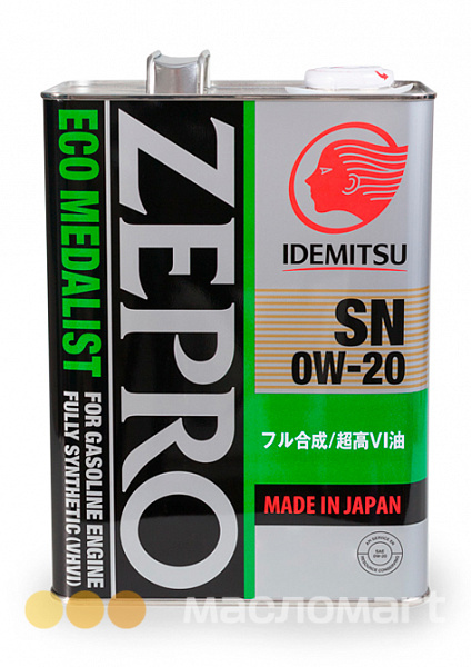 Моторное масло IDEMITSU Eco Medalist 5W-30 синтетическое SN 1 л