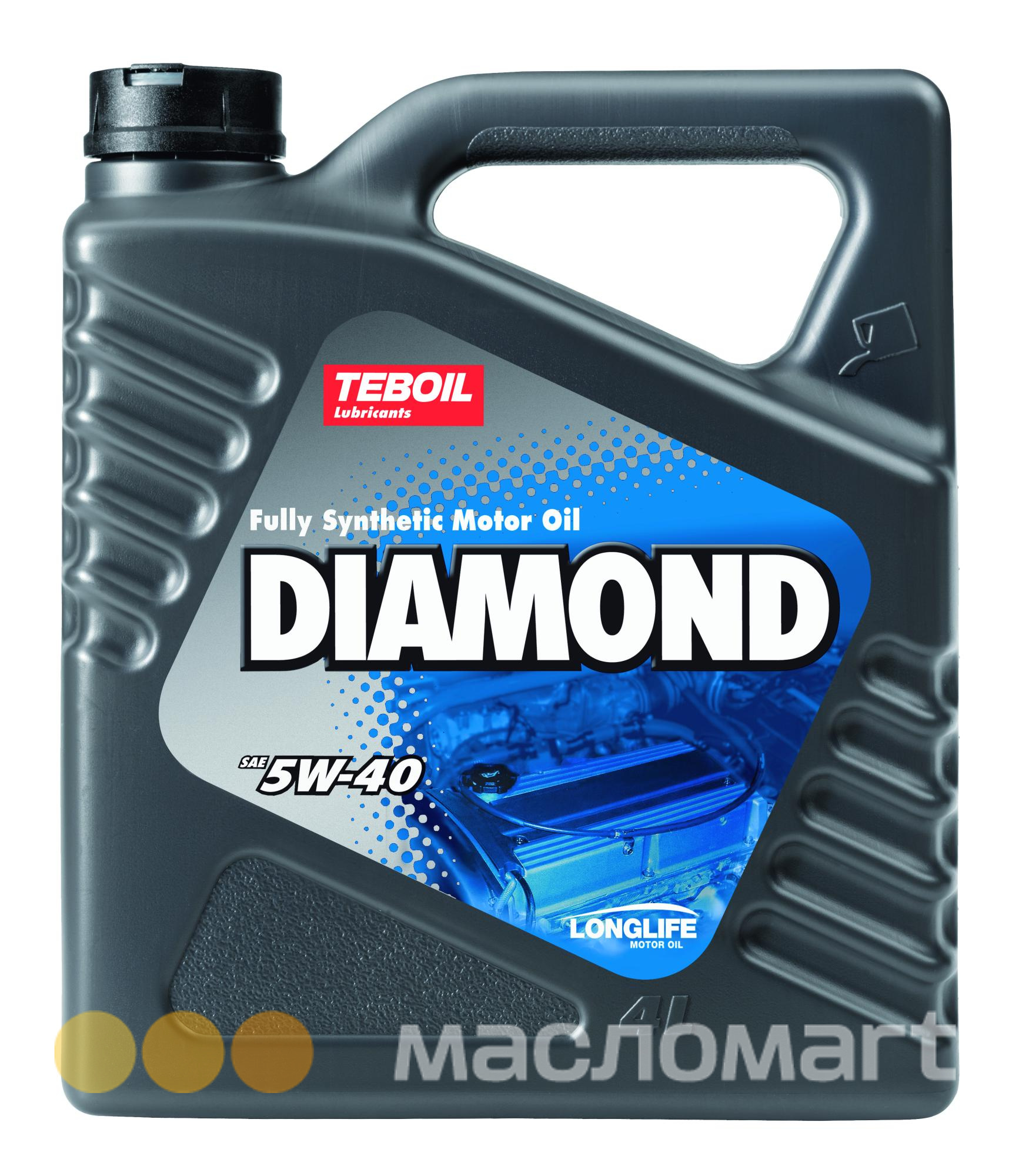 Teboil diamond 5w 40 отзывы