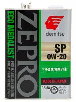 0w20 idemitsu eco medalist 4l