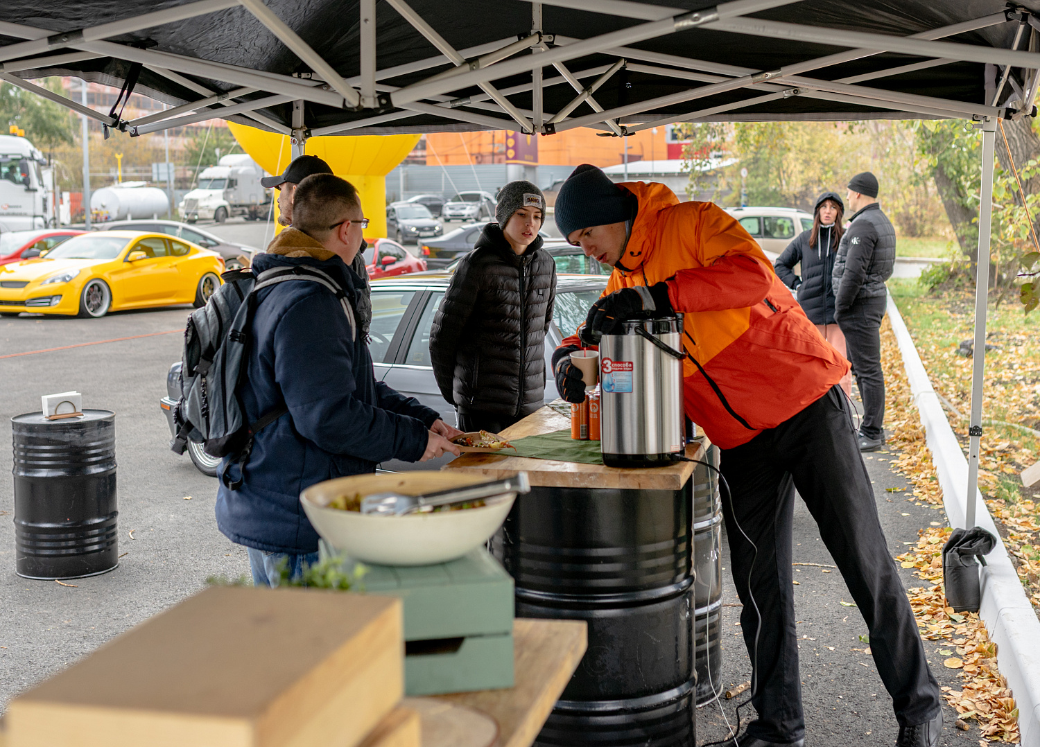 Фотоотчет с праздничного открытия в городе Е