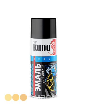 KUDO Эмаль для дисков (алюминий) 520мл. KU-5201 