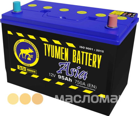 95 п.п. Tyumen Battery ASIA D31 750А (302*172*223)